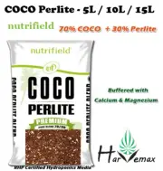 Branded Hydroponics Nutrifield COCO Perlite 70/30 Blend Grow Medium 5L /10L /15L