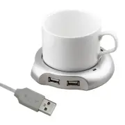 USB Hub & Warmer Plastic Warm Tea Coffee Cup Mug Warmer Liquid Warmer Tool