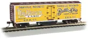 BACHMANN #16332 HO TRACK CLEANER REEFER EVANSVILLE PACKING CO NEW IN BOX