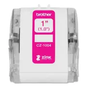 Brother CZ Roll Cassette 1" x 16.4 ft White CZ1004