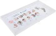 Baby Room Decor Newborn Milestone Frame Photo Frame Handprint Kit for First Year Keepsake
