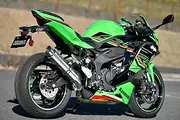 R-EVO2 Slip-on Muffler for Motorcycles, Stainless Steel Silencer, Government Certified, ZX-4RR / ZX-4R SE 2023-8BL-ZX400P G435-54-P3J