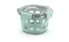 Ello DuraGlass Rounds Glass Food Storage Containers - Meal Prep Bowls with Si...