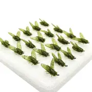 20PCS Flies Tackle Trout Jigs Spinner Swim Baits Flies Fly Fishing