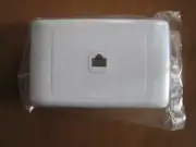 1 GANG PORT DATA WALL PLATE WITH RJ45 (LOT OF 3 PIECES)