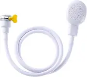 IONPSH Sink Spray Rubber Hose Portable Faucet SprayerHand Held Shower Head Sprayer Tap Hose Attachment Can be Used in The Bathroom and Kitchen for Bathing Baby Pets Washing Hair Rinsing Vegetables (1)