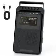 Portable Cassette Player, Cassette Tape Recorder via Bluit-in Microphone, Sup...