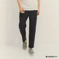 在飛比找momo購物網優惠-【Hang Ten】男裝-TAPERED FIT錐形抽繩褲(