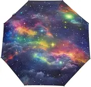 [GAIREG] Mystery Gold Mask Rain Umbrella Windproof Auto Open Close Folding Umbrella