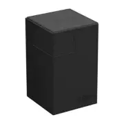 Ultimate Guard 100+ Xenoskin Flip n Tray Deck Case Box - Monocolor Black