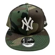 New Era 9Fifty New York Yankees MLB Camo Snapback Hat Cap OSFM NWT