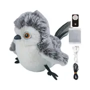 Interactive Toy Activated Simulation Chirping Bird with Sound and4971