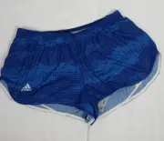 Adidas Soccer Shorts Womens Small blue Climalite Mi Team custom Attached briefs