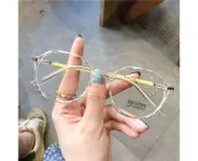 Blue Light Blocking Glasses Men Women Fashionable Elegant Glasses For Reading Workingtransparent Gold ?1.5 D.