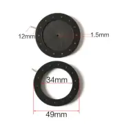 Optics Iris 1.5-34mm Diaphragm Aperture 49mm Outer Diameter for Limiting Light