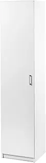 Maclaren Macey Single Door Cupboard, 180cm White