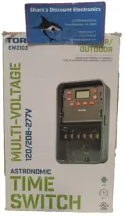 TORK EWZ103 Timers In-Wall Countdown Lighting Timer Digital - NEW