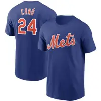 在飛比找蝦皮購物優惠-MLB大都會T恤美式棒球運動大尺碼速乾體恤印花短袖