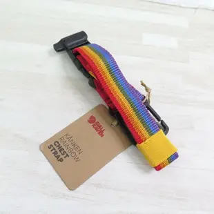 Fjallraven KANKEN RAINBOW CHEST STRAP 胸扣帶含哨子23513907【iSport】