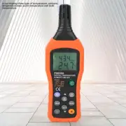 Handheld Digital Temperature Humidity Meter Thermometer Hygrometer Orange