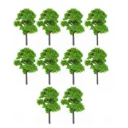 S0405 10pcs 12cm Model Train Trees Pine Railroad Scenery Layout HO OO Scale NEW