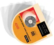 100-PK Vinyl Record Inner Sleeves, Protection from Scratches Dirt (ROUND BOTTOM)