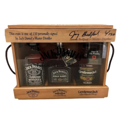 Limited Edition Jack Daniel’s Family of Fine Whiskeys Cabinet (#6 of 150) Sig