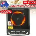Portable 2000W Electric Induction Cooktop Single Cooker Kitchen Tool Hot Plate