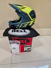 Bell Transfer - Gloss Blue / Hi-Viz Medium