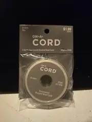 ON-A-CORD 0.5mm Translucent Braided Bead Cord – 30 yd