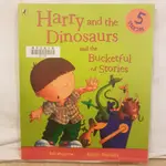 二手書📗英文繪本HARRY AND DINOSAURS AND THE//ADRIAN REYNOLDS//成長、生活