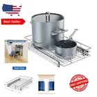 Space-Saving 11" W Pull Out Storage Shelf - Ideal for Under-Sink Organization