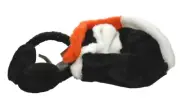 BP Womens Faux Fur Ear Muffs Colorblock Scarf Set Super Soft Cozy Warmth Wrap OS