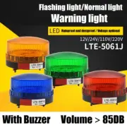 LTE-5061 Mini LED Strobe Warning Light Equipment Indicator Screw Base Four Color