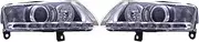 2pcs LED Car Headlight Assembly Compatible For AUDI A6 A6L 2005-2011 A6 C6 Headlight LED DRL Dynamic Turning Front Headlights Plug And Play(For Original Halogen)