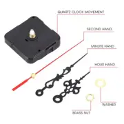 Wall Clock Quartz Movement Motor Mechanism Long Spindle Hands Repair Kit