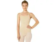 Bloch 257386 Women Nylon Adjustable Strap Leotard Nude Size Large