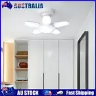 E27 Folding Garage Leaf Light Small Mini LED Warehouse Workshop Household Bulb A