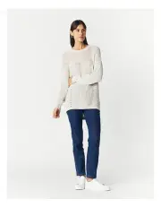 [The Ark Clothing Co.] Grenada Sweater in Vanilla