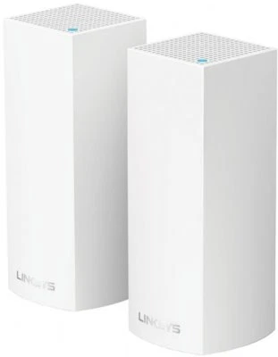 2-pack Linksys Velop Whole Home Intelligent MODULAR WiFi System AC2200 Tri-Band