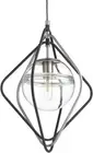 Quorum 6802-6965 Transitional One Light Pendant in Black Finish