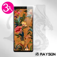 在飛比找momo購物網優惠-SONY Xperia1 高清晰透明9H玻璃鋼化膜手機保護貼