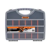 Supercraft Small Parts/Screws/Bolt Storage Organiser 255mm 18 Compartment Rack