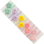 Kids Rubber Bands for Hair - Trendy Soft Elastics Hair Bands Girls Hair Rope,Compact Elastic Hair Ties Girls Hair Accessories Colored Hair Rubber Bands for Kids