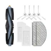 Replacement for DEEBOT T10 PLUS Robot Vacuum Cleaner Spare Parts Accessories Main Brush Side Brush