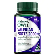 Nature's Own Valerian Forte 2000mg 60 Capsules