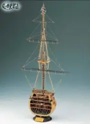 Corel SM24 Section Teacher Model Kit Wood Ship H.M.S.Victory Scale 1:98