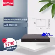 UNIVIEW NVR302-16S-P16-with 4TB HDD