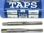 Lots of 2 New Hanson 12-24 NC GH-3 4 flute bottom Taps 13023