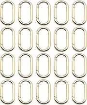 Acunny Carabiner Clips for Keys, Clip Carabiner, Zinc Alloy Spring Snap Hook, Multifunctional Outdoor Devices for Fishing, Camping, Hiking, Travel